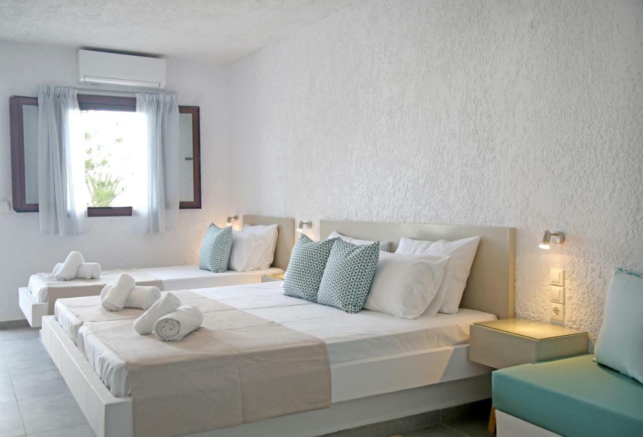 Blue Ocean Apartments Makrýgialos Dış mekan fotoğraf